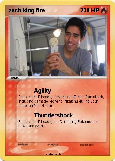 Pokemon zach king fire