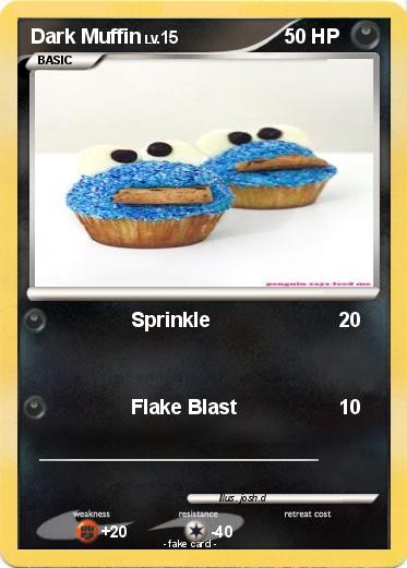 Pokemon Dark Muffin