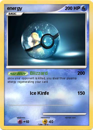 Pokemon energy