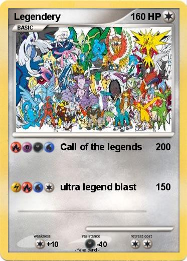 Pokemon Legendery