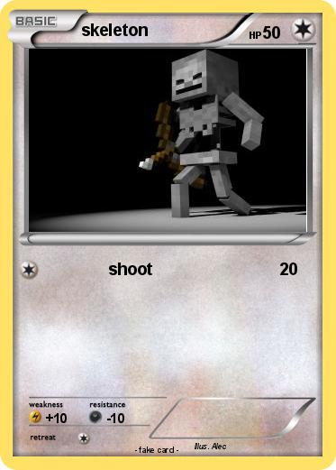 Pokemon skeleton