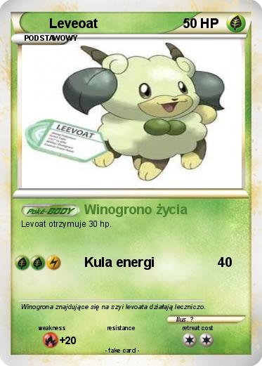 Pokemon Leveoat