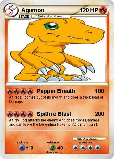Pokemon Agumon