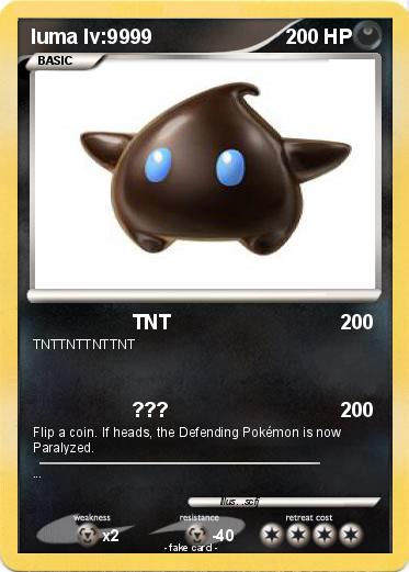 Pokemon luma lv:9999