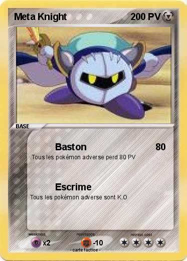 Pokemon Meta Knight