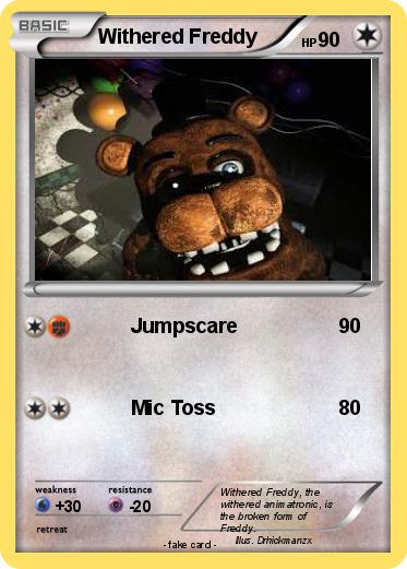 Pokemon Withered Freddy