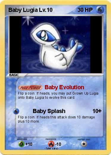 Pokemon Baby Lugia Lv.10