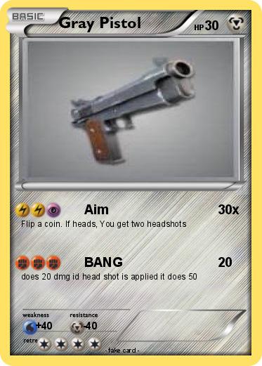 Pokemon Gray Pistol