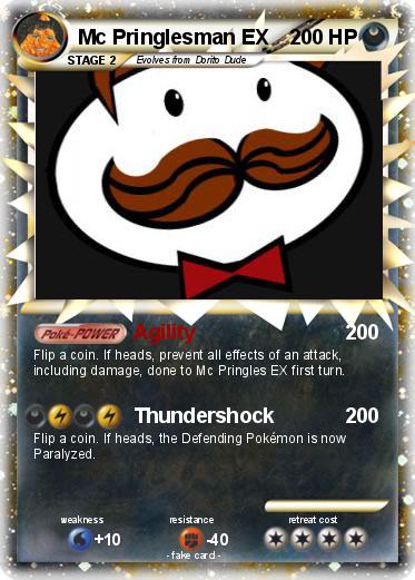 Pokemon Mc Pringlesman EX