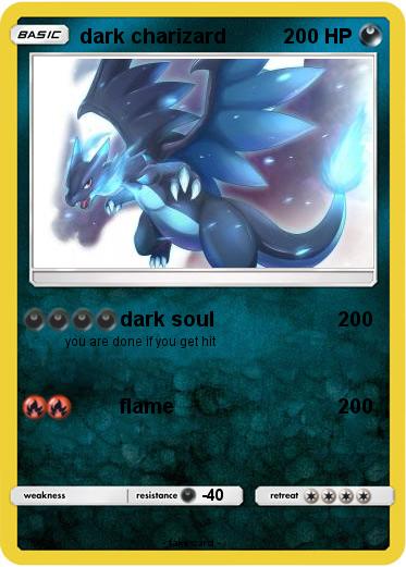 Pokemon dark charizard