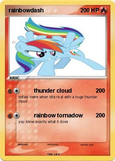 Pokemon rainbowdash