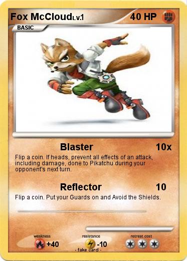 Pokemon Fox McCloud