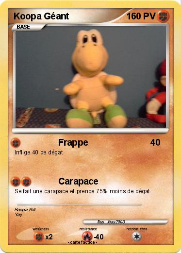 Pokemon Koopa Géant