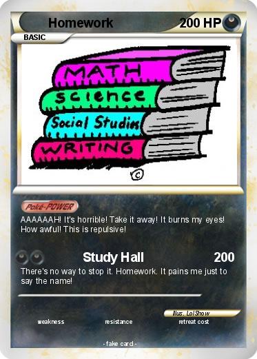 Pokemon Homework