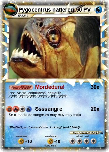 Pokemon Pygocentrus nattereri