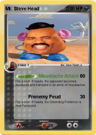 Pokemon Mr. Steve Head