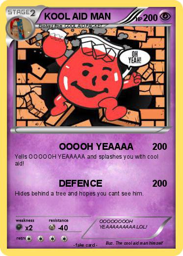 Pokemon KOOL AID MAN