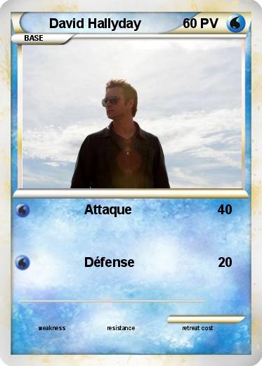 Pokemon David Hallyday