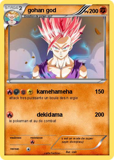 Pokemon gohan god
