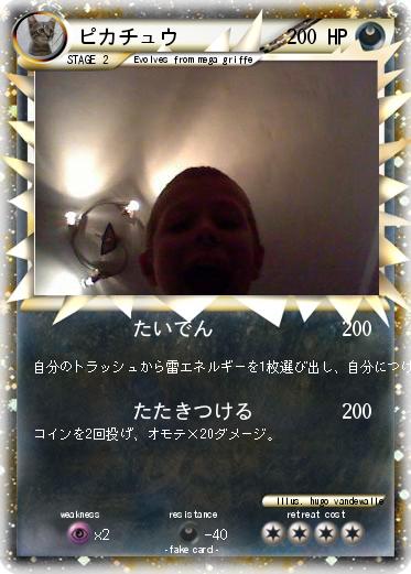 Pokemon ピカチュウ