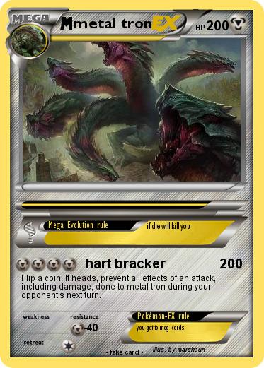 Pokemon metal tron