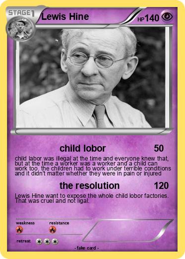 Pokemon Lewis Hine
