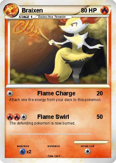 Pokemon Braixen
