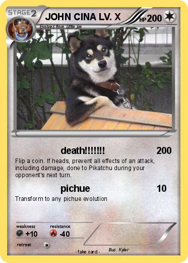 Pokemon JOHN CINA LV. X