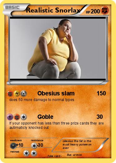 Pokemon Realistic Snorlax