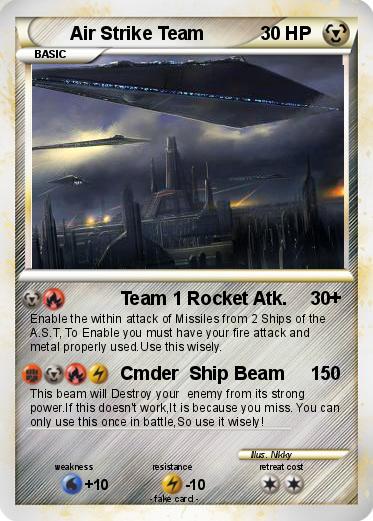 Pokemon Air Strike Team