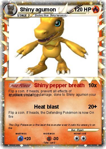 Pokemon Shiny agumon