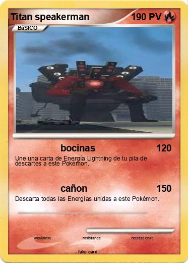 Pokemon Titan speakerman
