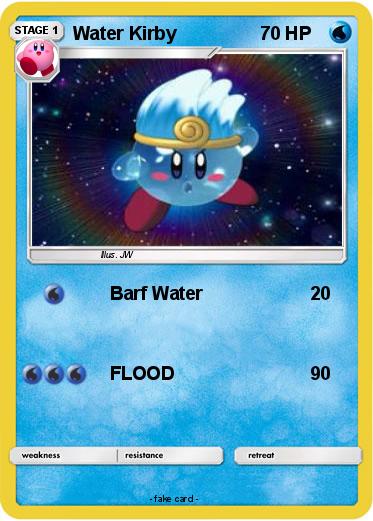 Pokemon Water Kirby