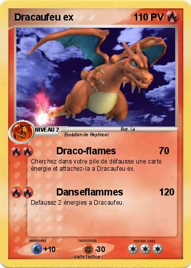 Pokemon Dracaufeu ex