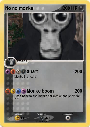 Pokemon No no monke