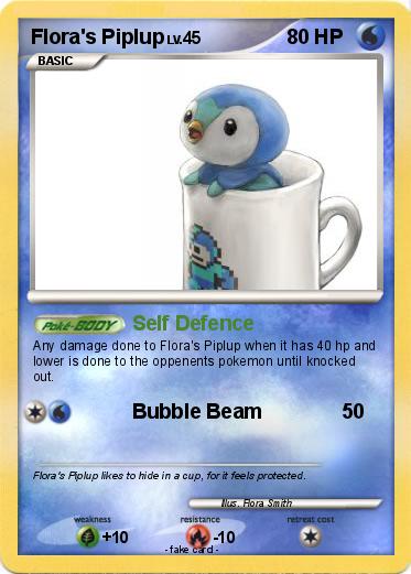 Pokemon Flora's Piplup