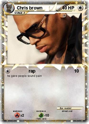 Pokemon Chris brown
