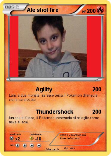 Pokemon Ale shot fire