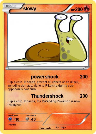 Pokemon slowy