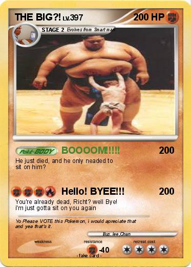Pokemon THE BIG?!