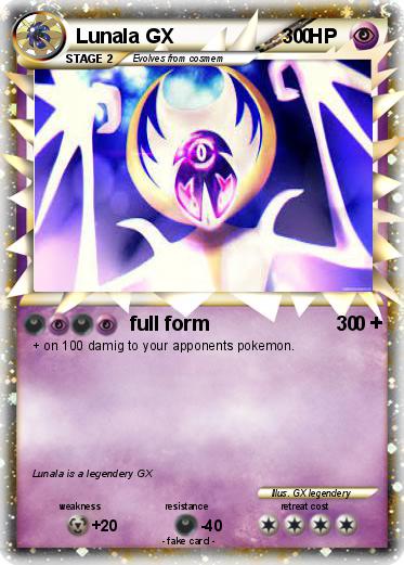 Pokemon Lunala GX                       0