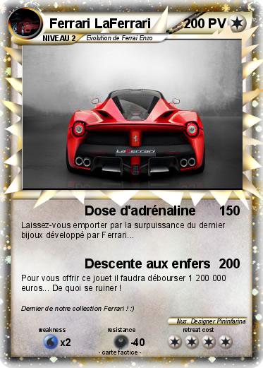 Pokemon Ferrari LaFerrari