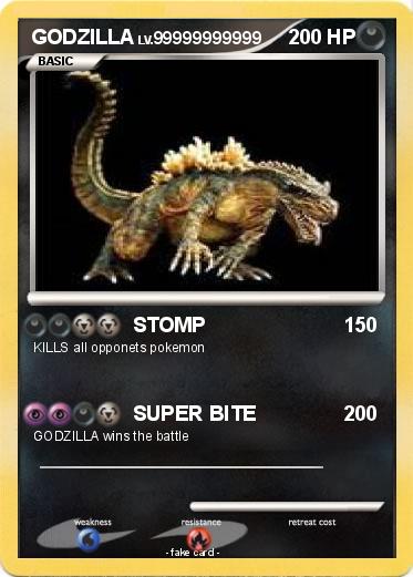 Pokemon GODZILLA