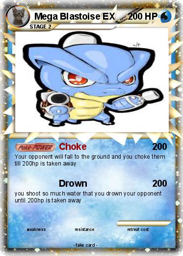 Pokemon Mega Blastoise EX