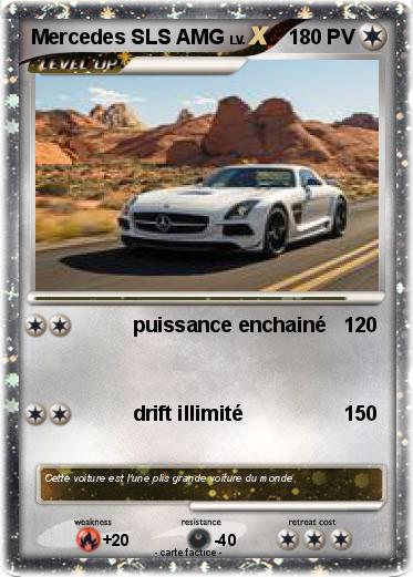 Pokemon Mercedes SLS AMG