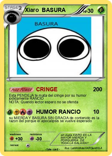 Pokemon Xiaro  BASURA