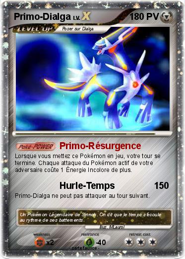 Pokemon Primo-Dialga