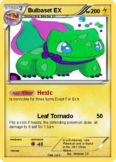 Pokemon Bulbaset EX