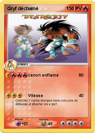 Pokemon Gryf déchainé