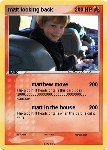Pokemon matt looking back